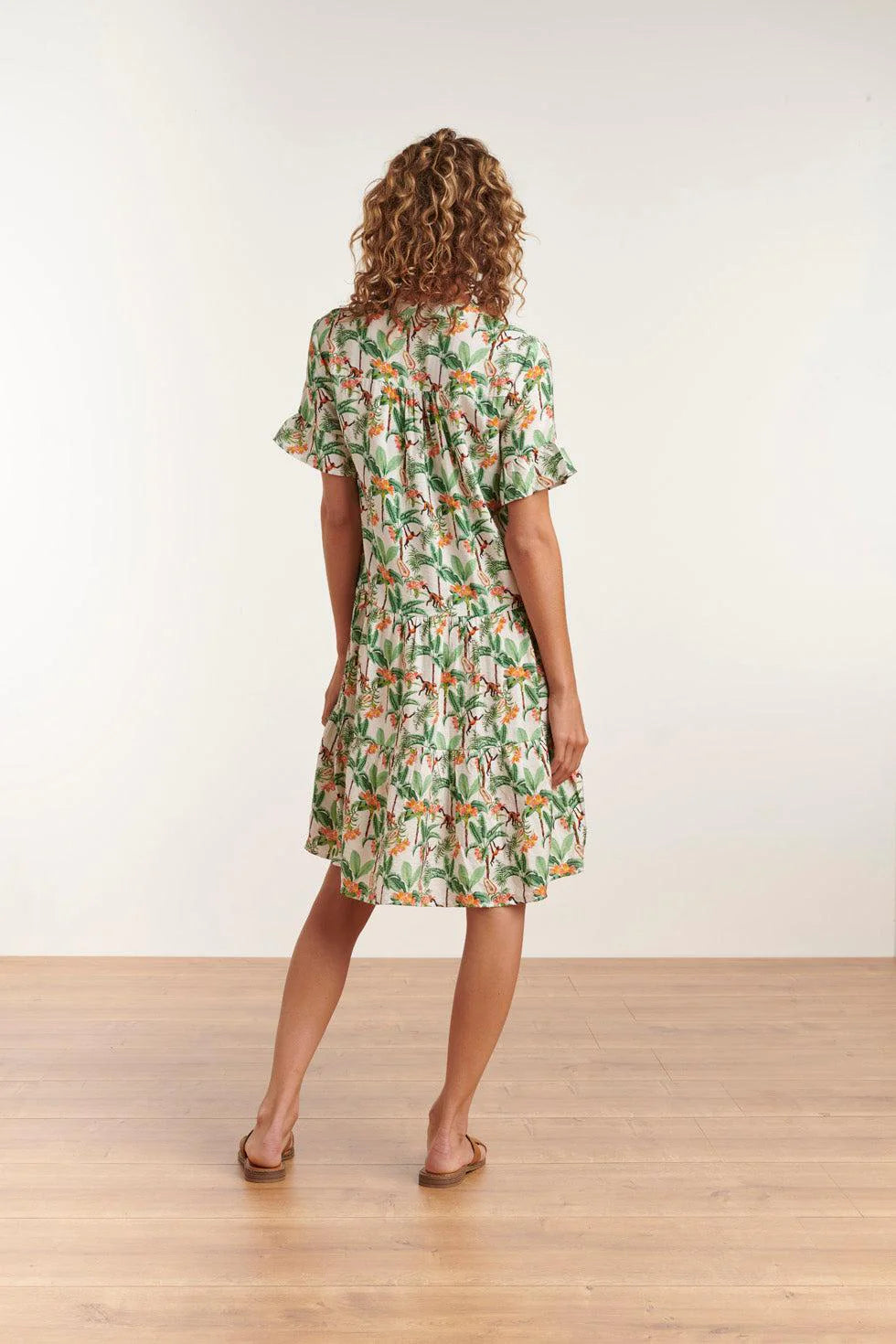Vestido floral vintage Elaia