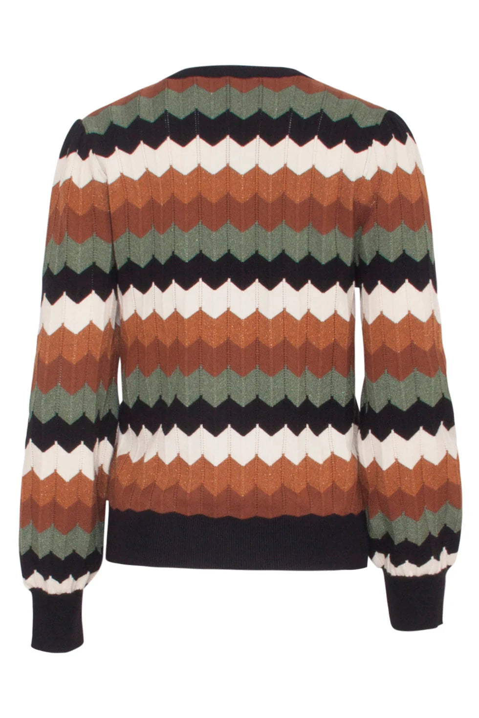 Top punto retro multicolor Elaia