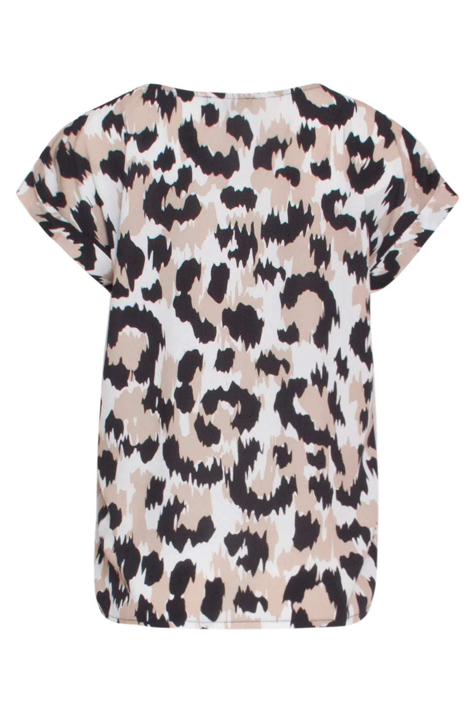 Top Animal Print Ajustado