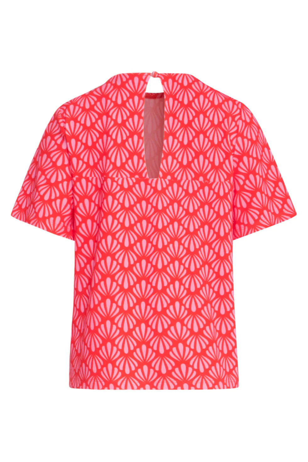 Top Rojo Estampado Alegre