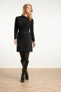 Falda Navy Elegance