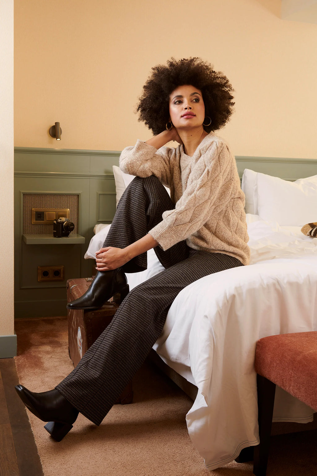 Pantalón Classic Tweed