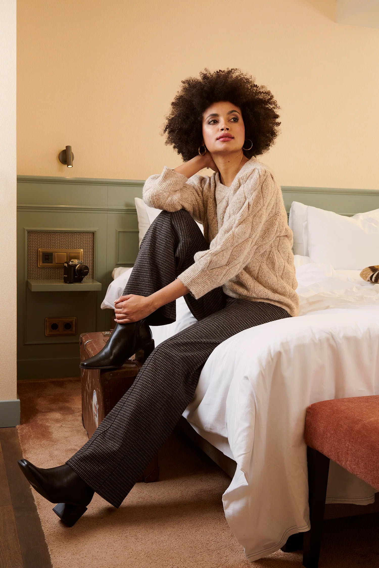 Pantalón Classic Tweed