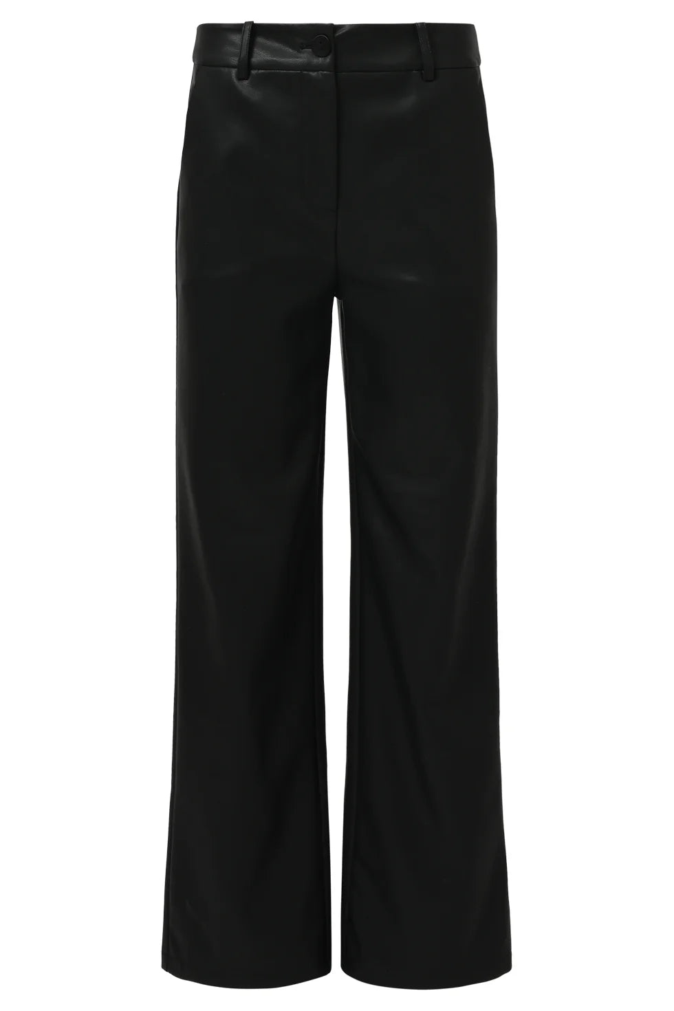 Pantalón Efecto Piel Negro
