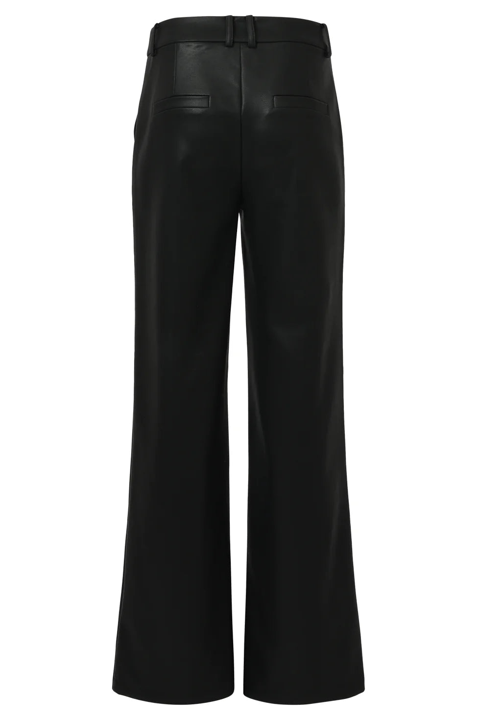 Pantalón Efecto Piel Negro