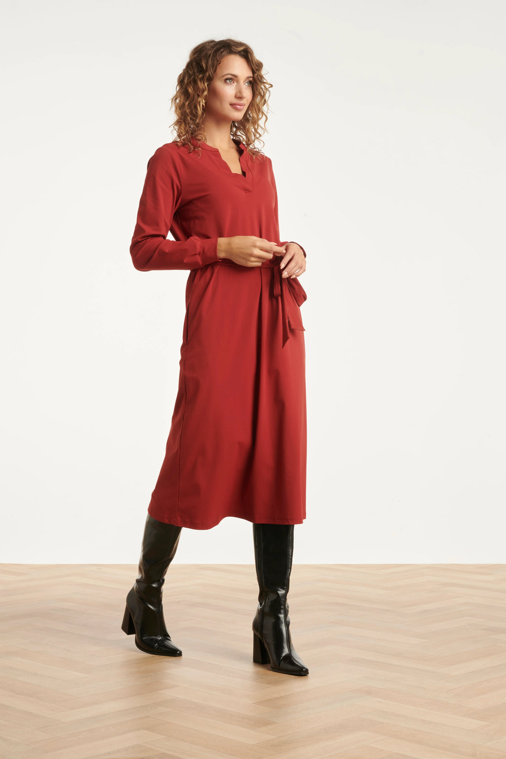 Vestido Éclat Bordeaux