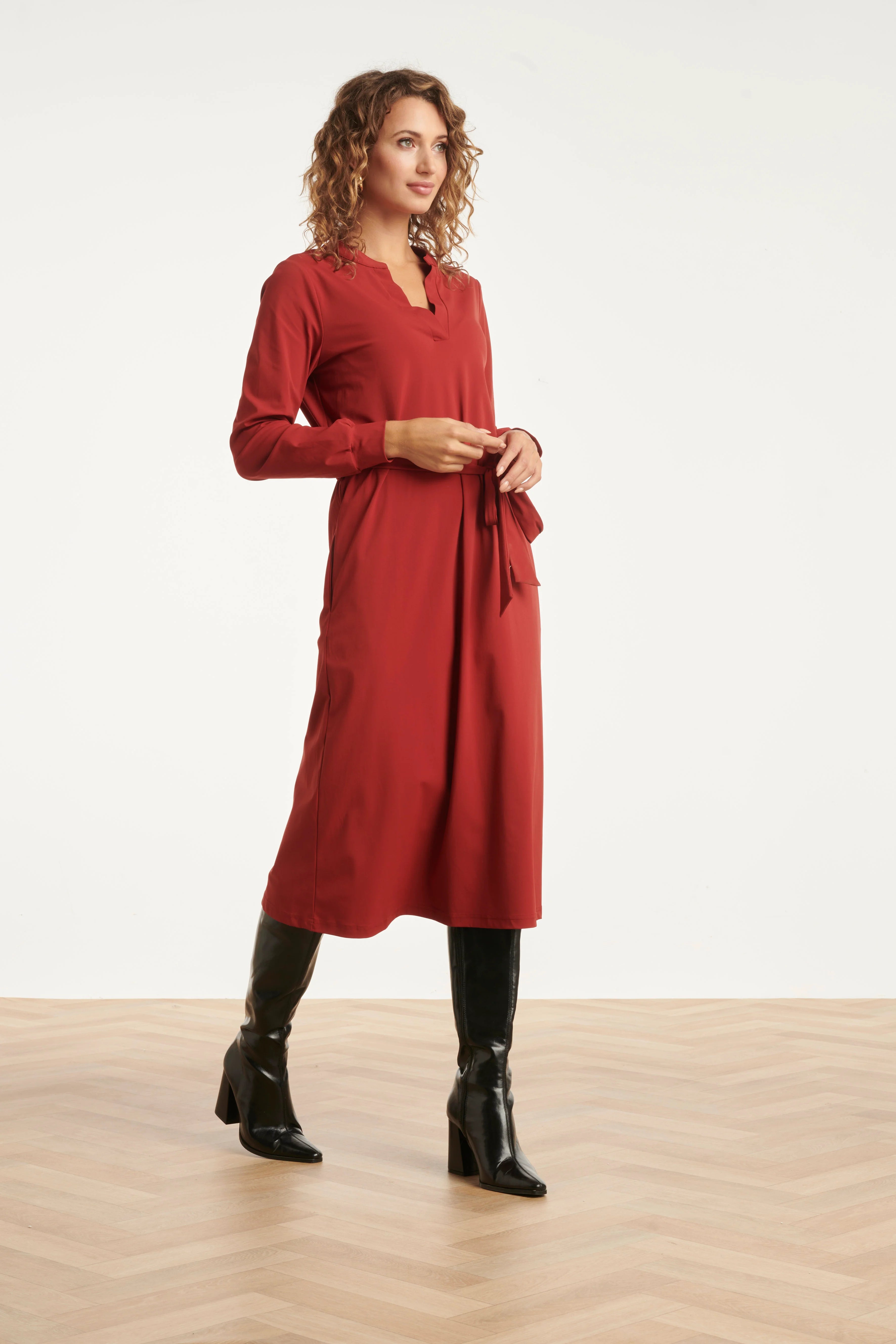 Vestido Éclat Bordeaux