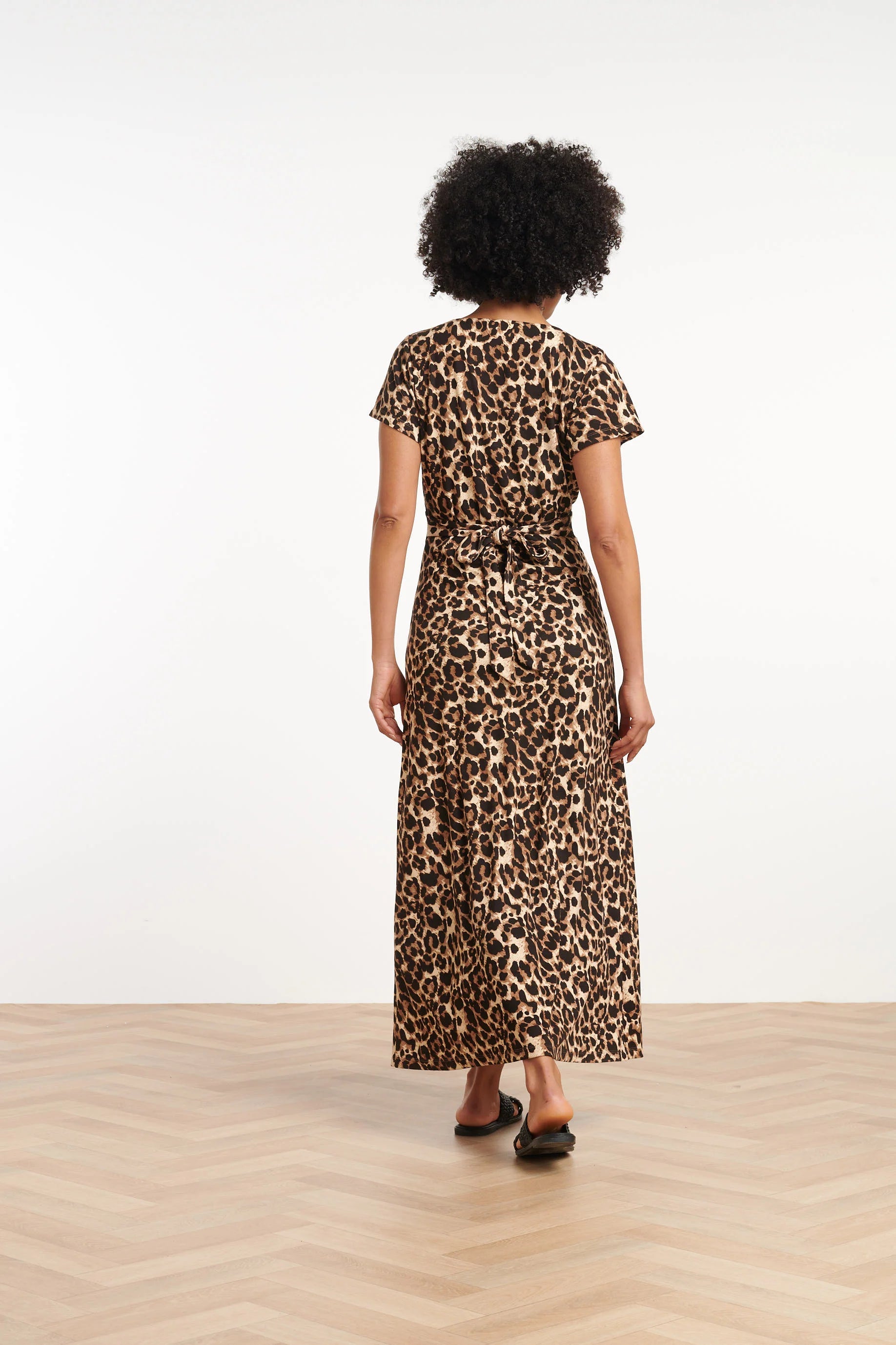 Vestido Leopardo Elegante