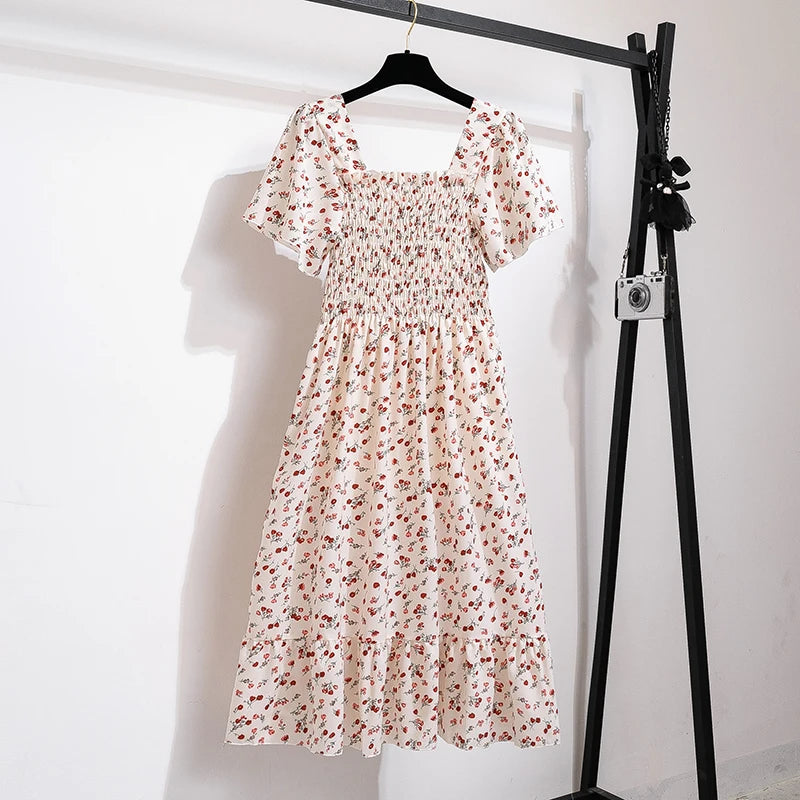 Vestido Midi Floral Siena