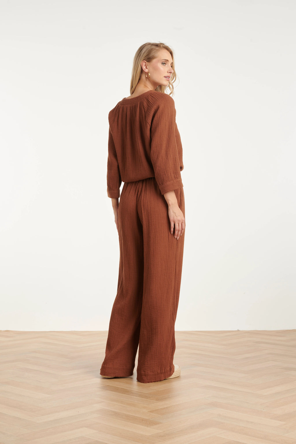 Pantalón Soft Flow Brown