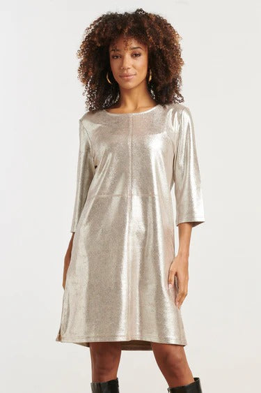 Vestido Silver Glow