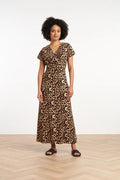 Vestido Leopardo Elegante