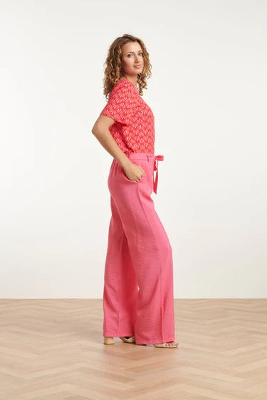 Top Rojo Estampado Alegre