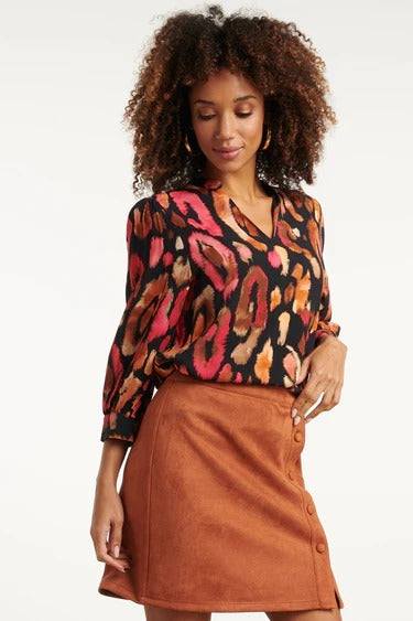 Blusa Animal Print Multicolor