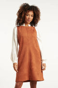 Vestido Aelia Cognac