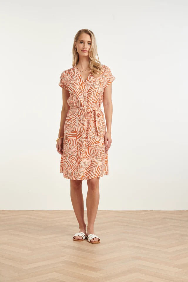 Vestido Estampado Fluido