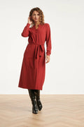 Vestido Éclat Bordeaux