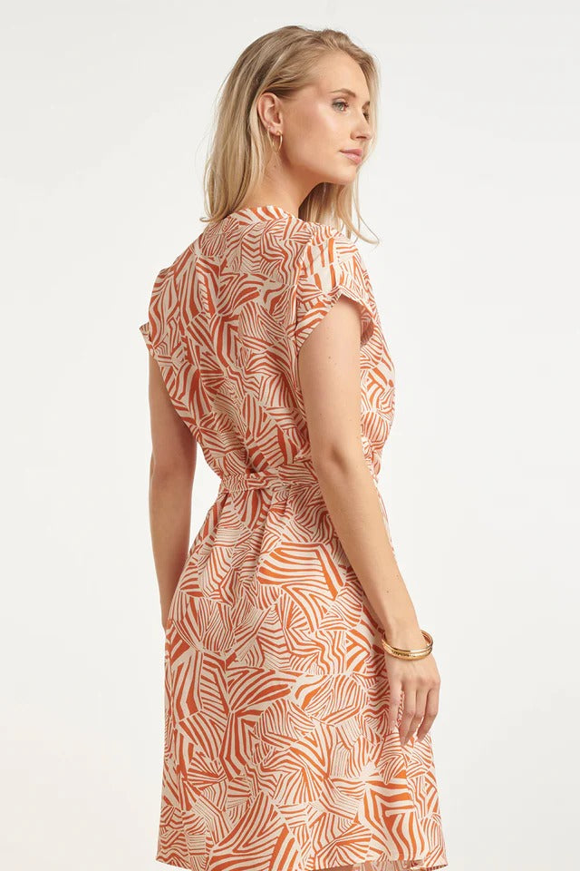 Vestido Estampado Fluido