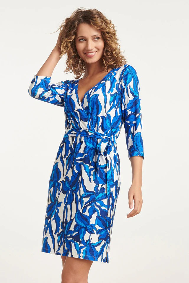 Vestido Blue Blossom