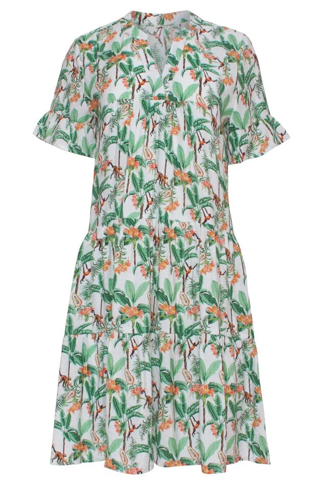 Vestido floral vintage Elaia
