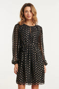 Vestido Black & Gold Premium