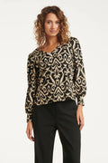 Top Estampado Azteca