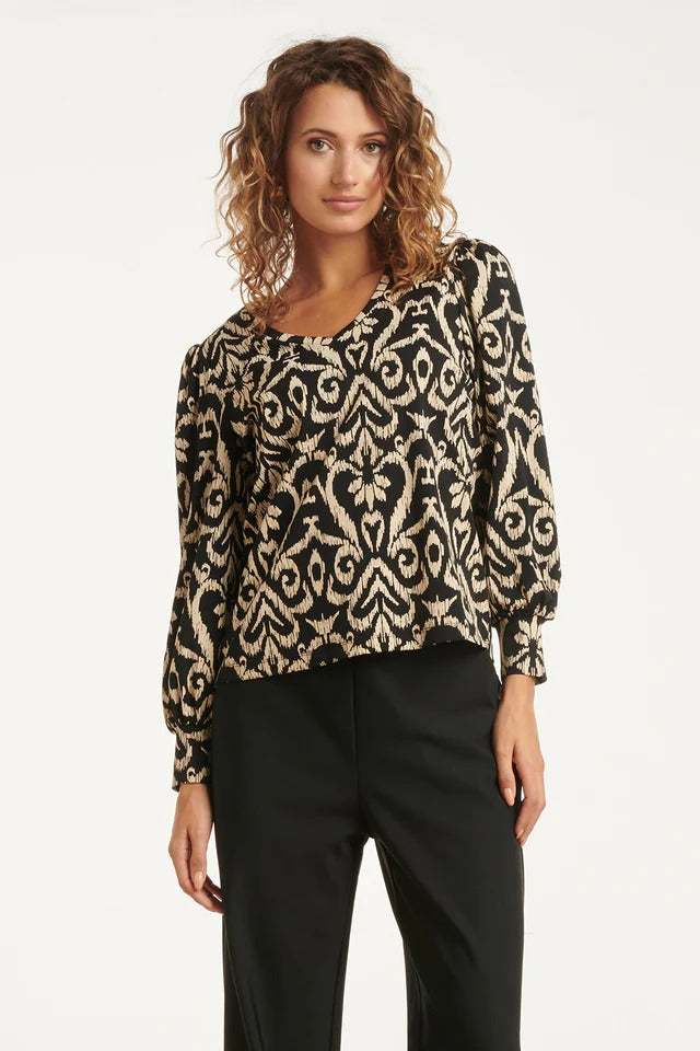 Top Estampado Azteca