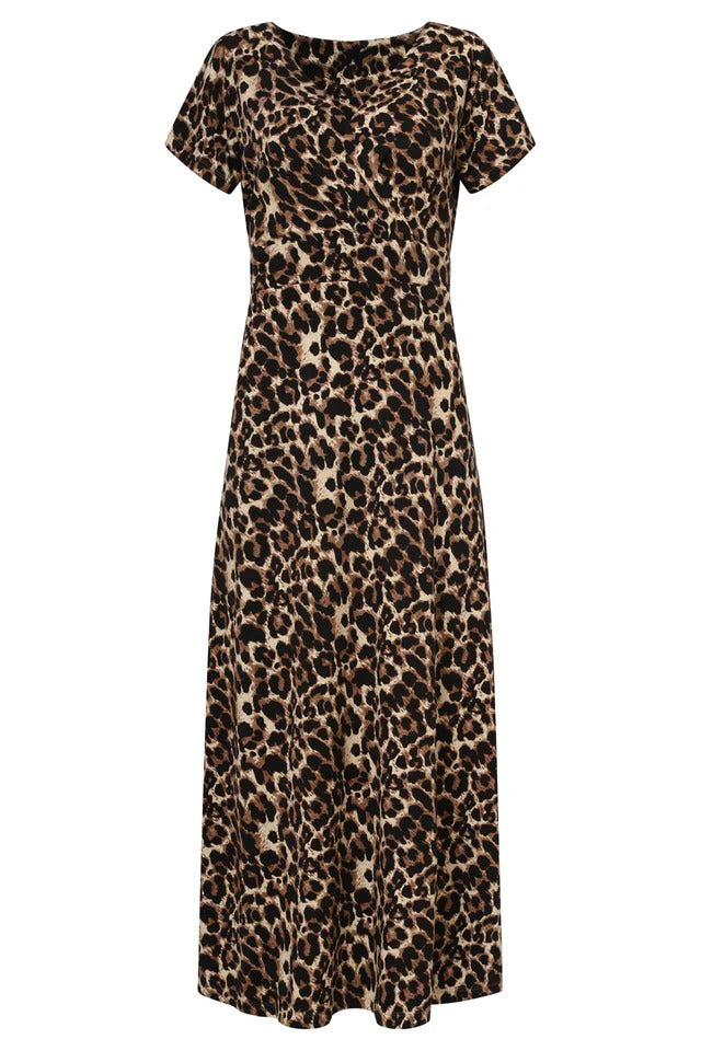 Vestido Leopardo Elegante