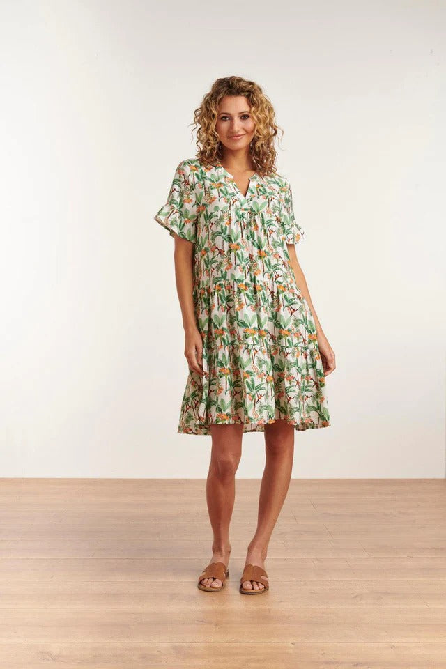 Vestido floral vintage Elaia
