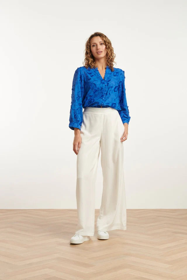 Blusa Cobalt Bloom