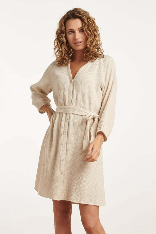 Vestido Esencial Beige