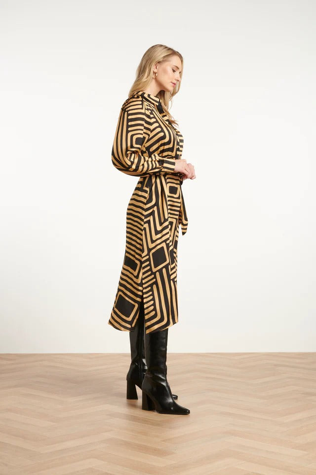 Vestido Golden Maze