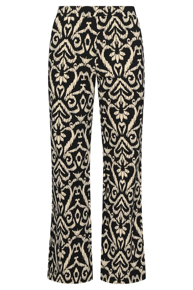 Pantalón Estampado Azteca – Negro