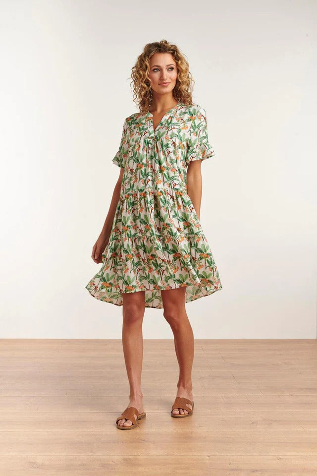 Vestido floral vintage Elaia