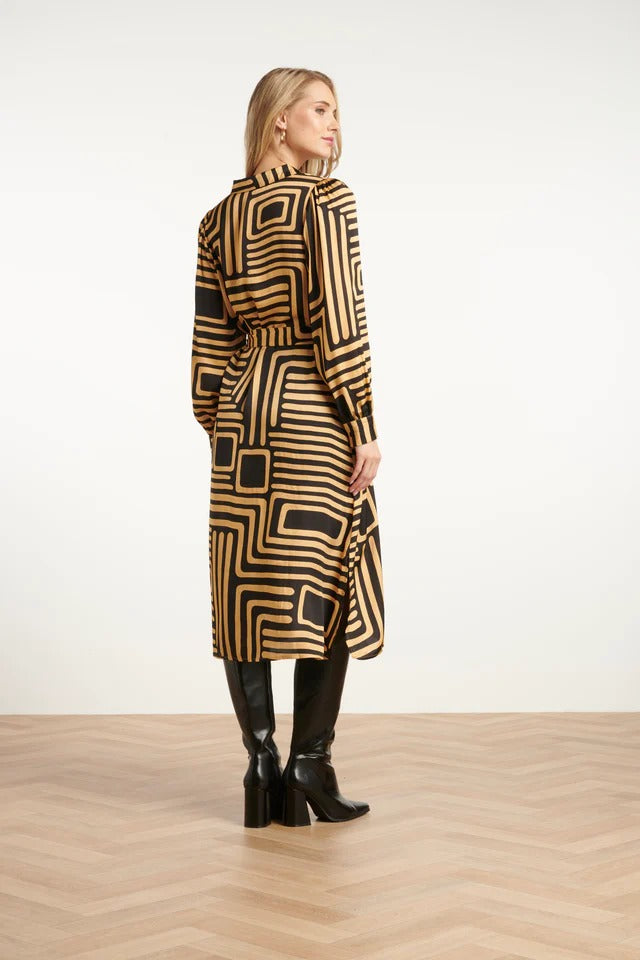 Vestido Golden Maze