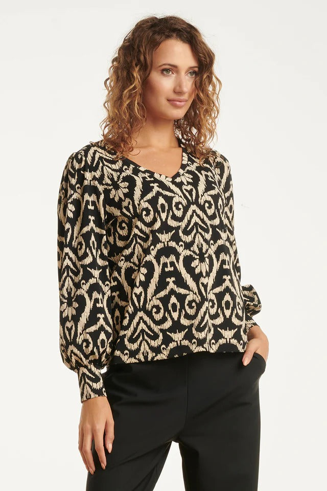 Top Estampado Azteca