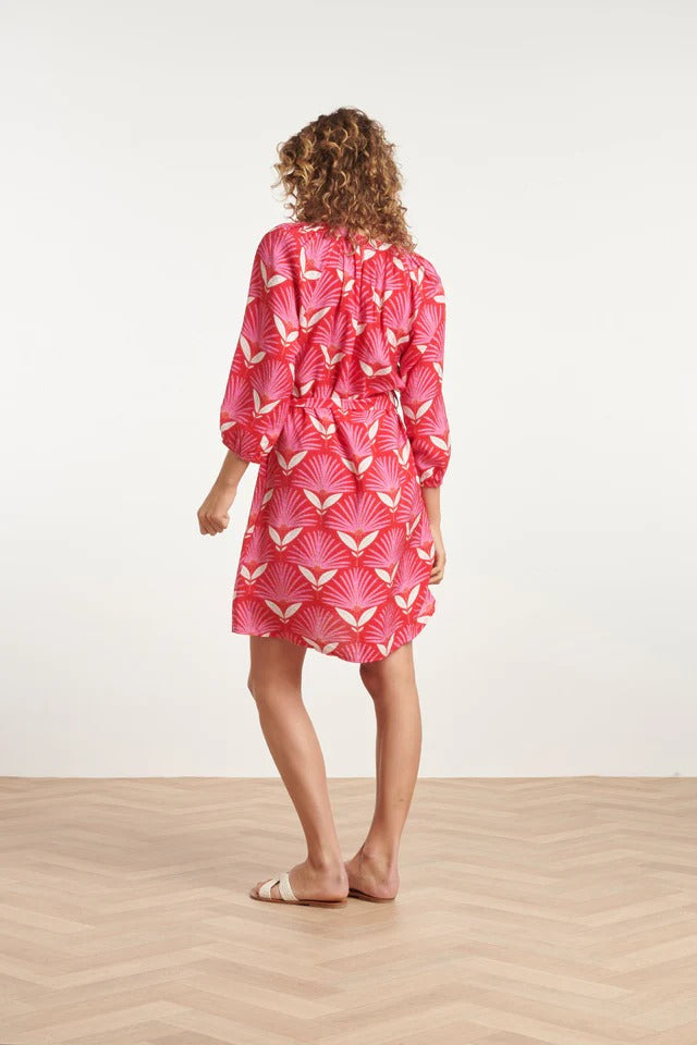 Vestido Coral Bloom