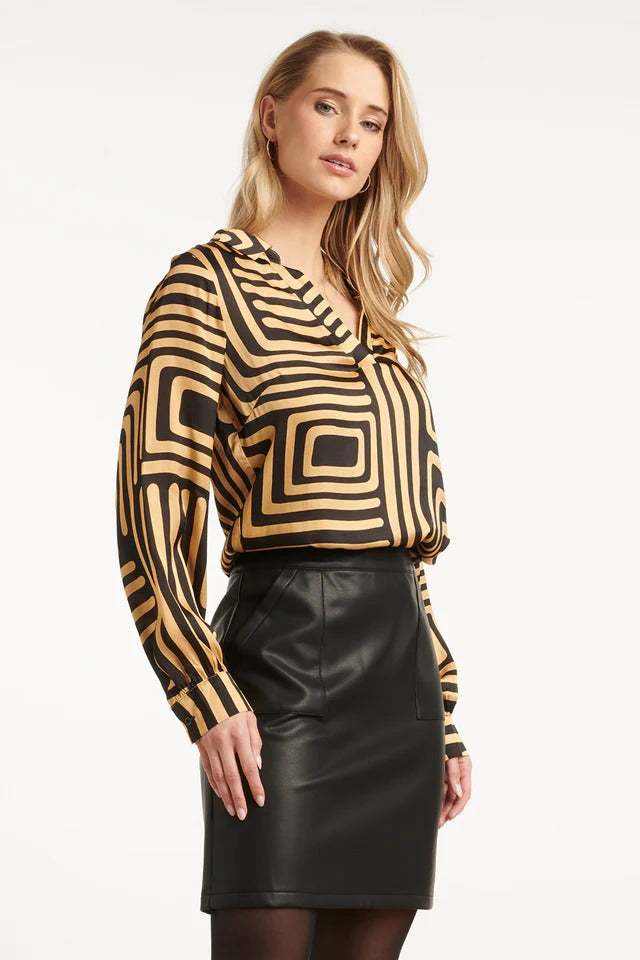 Blusa Luxe Geometry