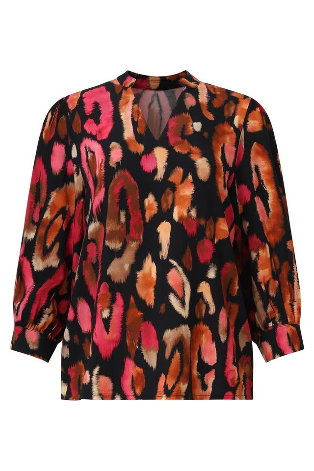 Blusa Animal Print Multicolor