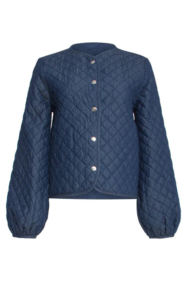 Chaqueta Denim Acolchada