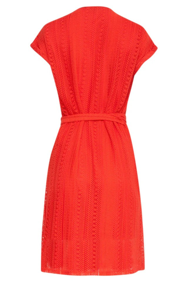 Vestido rojo elegante Elaia