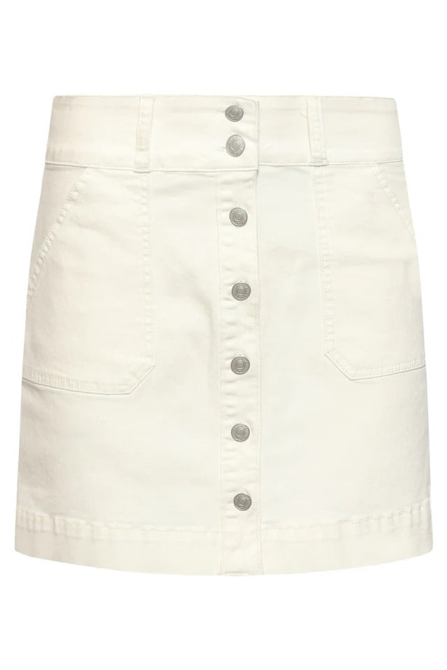 Minifalda Vaquera Blanca